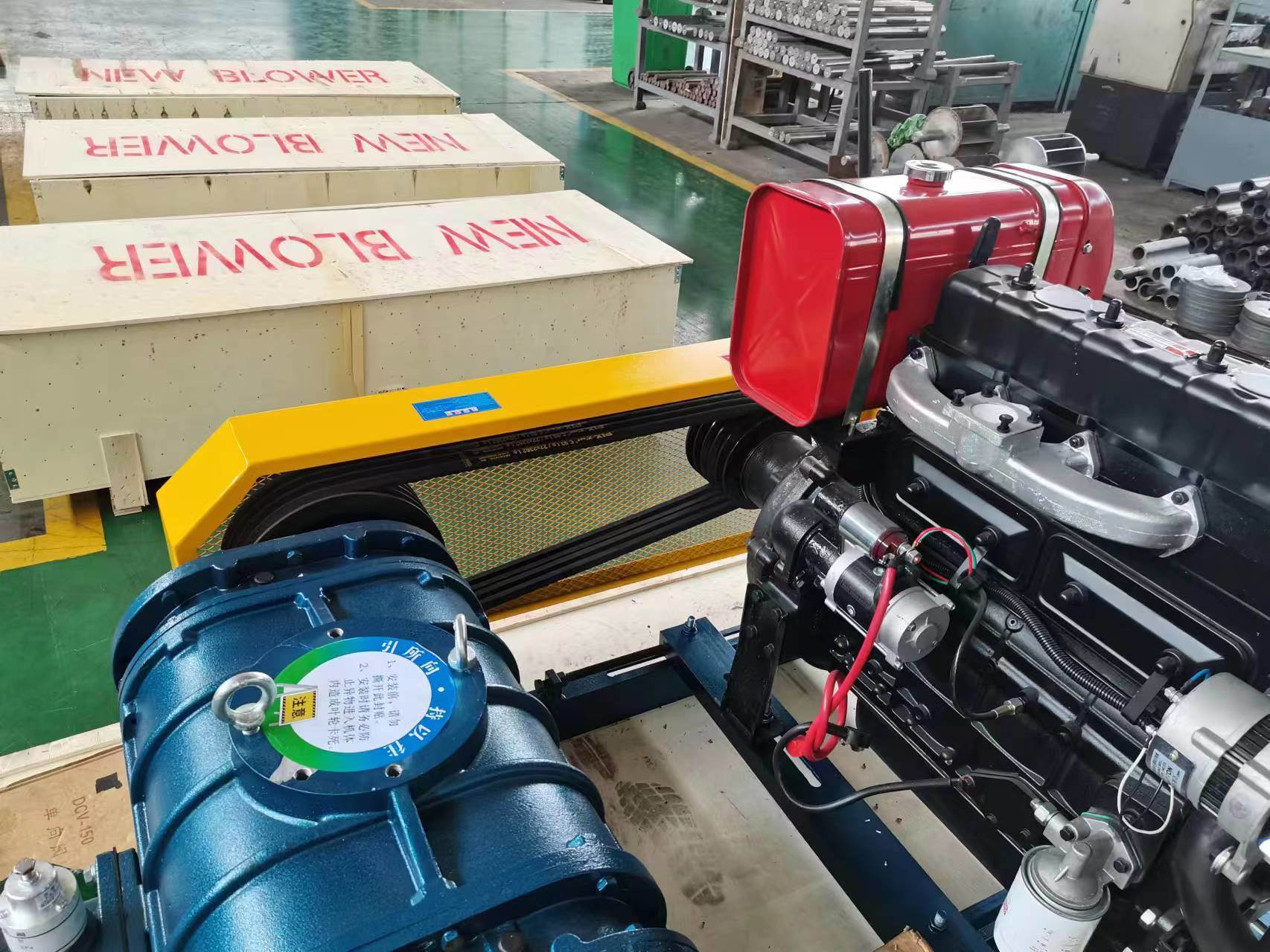 Fryrësi i rrënjëve të lidhjes direkte me efikasitet të lartë: Optimizimi i rrjedhës së ajrit për aplikime industriale
