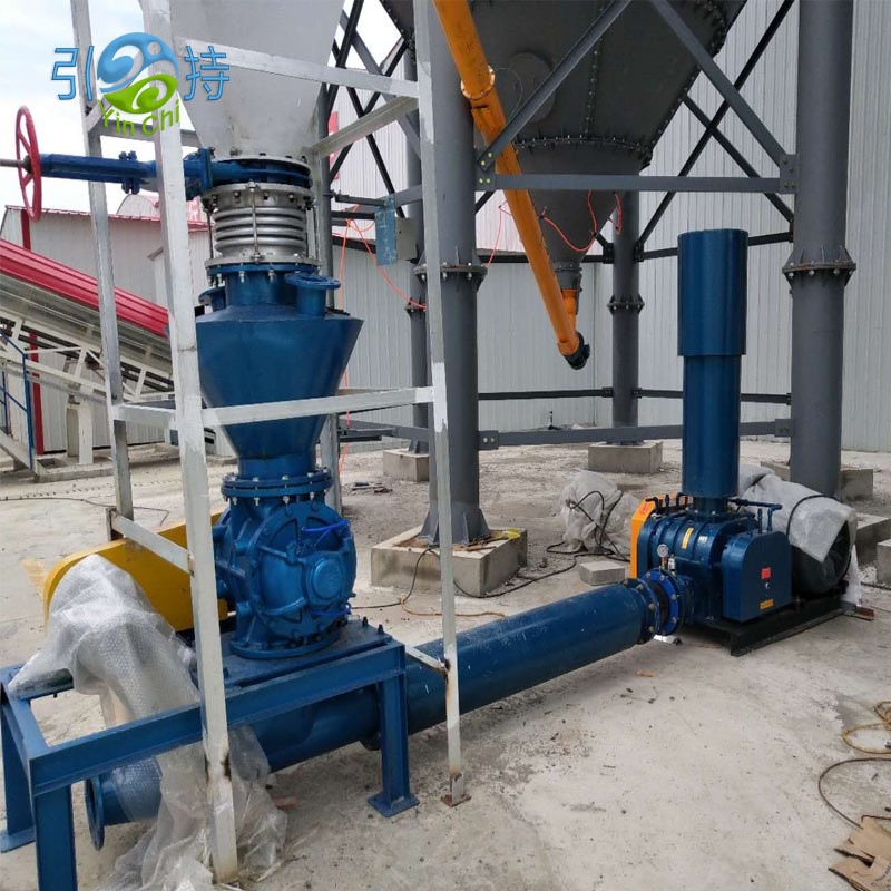Shandong Yinchi zbaton me sukses sistemin e përcjelljes pneumatike të fazës së dendur për bimën e çimentos në provincën Jiangxi